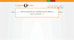 Desktop Screenshot of campionbroker.com